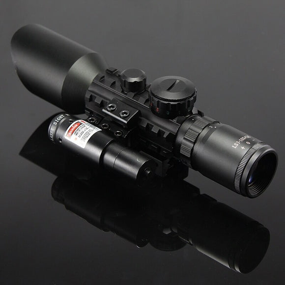3-10x42E Hunting Scope Outdoor Reticle Sight Optics Sniper Deer Tactical Hunting Scopes Tactical M9 Model Riflescope