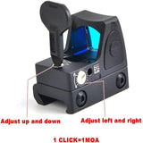 Metal RMR Red Dot Sight Scope Collimator Reflex Sight Scope Fit 20mm Rail for Outdoors Hunting Mini Holographic Sight