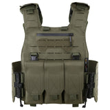 UTA Universal Tactical X-Merlin Plate Carrier Laser Cutting Molle Tactical Hunting Vest with Back Flatpack- MC