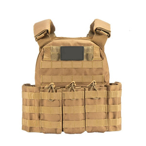Luxury Plate Carrier Military Training Tactical Vest Removable Molle Body Armor Adjustable Hunting Vest Combat Accessories