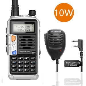 BaoFeng UV-S9 Plus Powerful Walkie Talkie CB Radio Transceiver 8W/10W 10km Long Range Up of UV-5R Portable Ham Two Way Radio