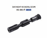 IR 4K Digital Night Vision Compact Hunting Scope Tactical Rifle Scope Etched Reticle Wide Lens Optical Sights Outdoor Hunting