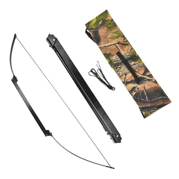 30/35/40lbs Folding Bow Aluminum alloy Portable Hunting longbow for Bo –  prepperbay