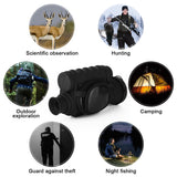 6x50mm HD Digital Night-Vision Monocular with 1.5 inches LCD Display Telescope Camera for Outdoor Night Watching or Observation