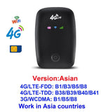Siempreloca MF906 Unlocked 3G 4G Wifi Router Mini 150Mbps Mifi Mobile Hotspot Car Usb Portable Modem 4g LTE Router 4G SIM Card