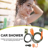 High Quality Portable USB Charge Car Washer Shower Pump Set Outdoor Camp Hiking Bathing