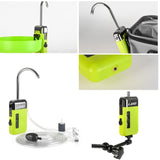 LEO USB Intelligent Sensor Water Oxygen Pump Portable Smart Induction LED Lighting Outdoor Fishing Oxygenation Air Pump