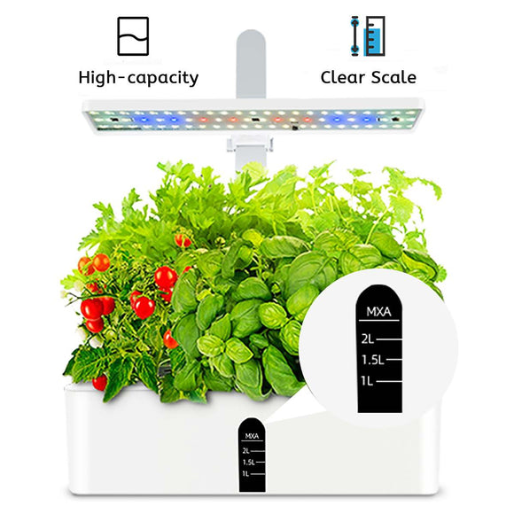 3rd Gen Upgraded Hydroponics Growing System Automatic Indoor Herb Garden Starter Kit With LED Grow Light Smart Garden Planter For Home Kitchen