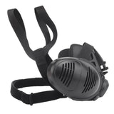 Tactical Respirator Mask Half Face Protective Gas Mask Adjustable Strap for Military Paintball Airsoft Hunting CS Shooting Mask