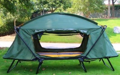New Design! High Quality Outdoor Off The Ground Tent Thickened Oxford Cloth Warmth Outdoor Double-layer Rainstorm-proof Camping Fishing Tent