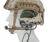 360° Rotatable Tactical Headphones Helmet Adapter Helmet ARC Rail Mount Compatible With Tactical Headset MSA SORDIN Headset