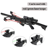 New Upgraded! Enhanced Edition! Semi-Automatic Powerful Slingshot Rifle Portable Slingshot Bow for Outdoor Hunting and Shooting