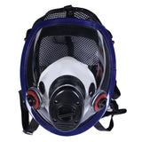 2022 New! Chemical Mask Full Face Gas Mask Dustproof Respirator Paint Pesticide Spray Silicone Face Guard for Laboratory Welding With Filter Box