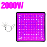 LED Grow Light 2000W Phyto Grow Lamp 2835 LEDS Phytolamp For Plants Growth Lighting Full Spectrum Quantum Board For Indoor Plant
