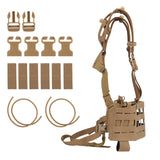 2022 NEW! Lightweight Laser-Cut Tactical SPC Chest Rigs Cordura TPU Nylon MOLLE System Portable Relese Buckle Costume Hunting Vest