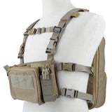 2022 New Design! MOLLE Chest Rig Mochila Military Vest Flatpack Tactical Backpack Armor Rifle AK M4 Hanger Nylon Rucksack Hunting Army Bag