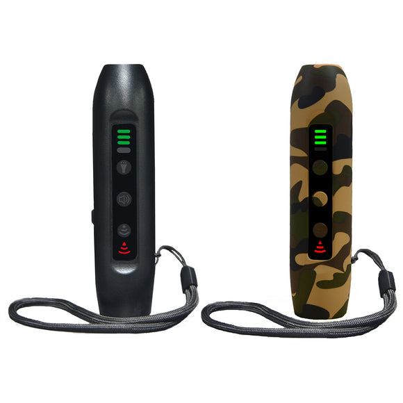 Upgraded! more powerful! Pet Dog Repeller Ultrasonic Anti Barking Training Stop Bark Control Device Dog Ultrasonic Repeller With LED Flashlight