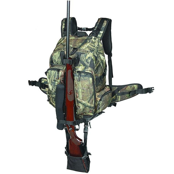 Upgraded Camouflage Tactical Rifle Backpack Hunting c Gun Bag Airsoft Paintball gun Daypack with Integrated Gun Carry System